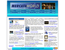 Tablet Screenshot of mercataworld.com